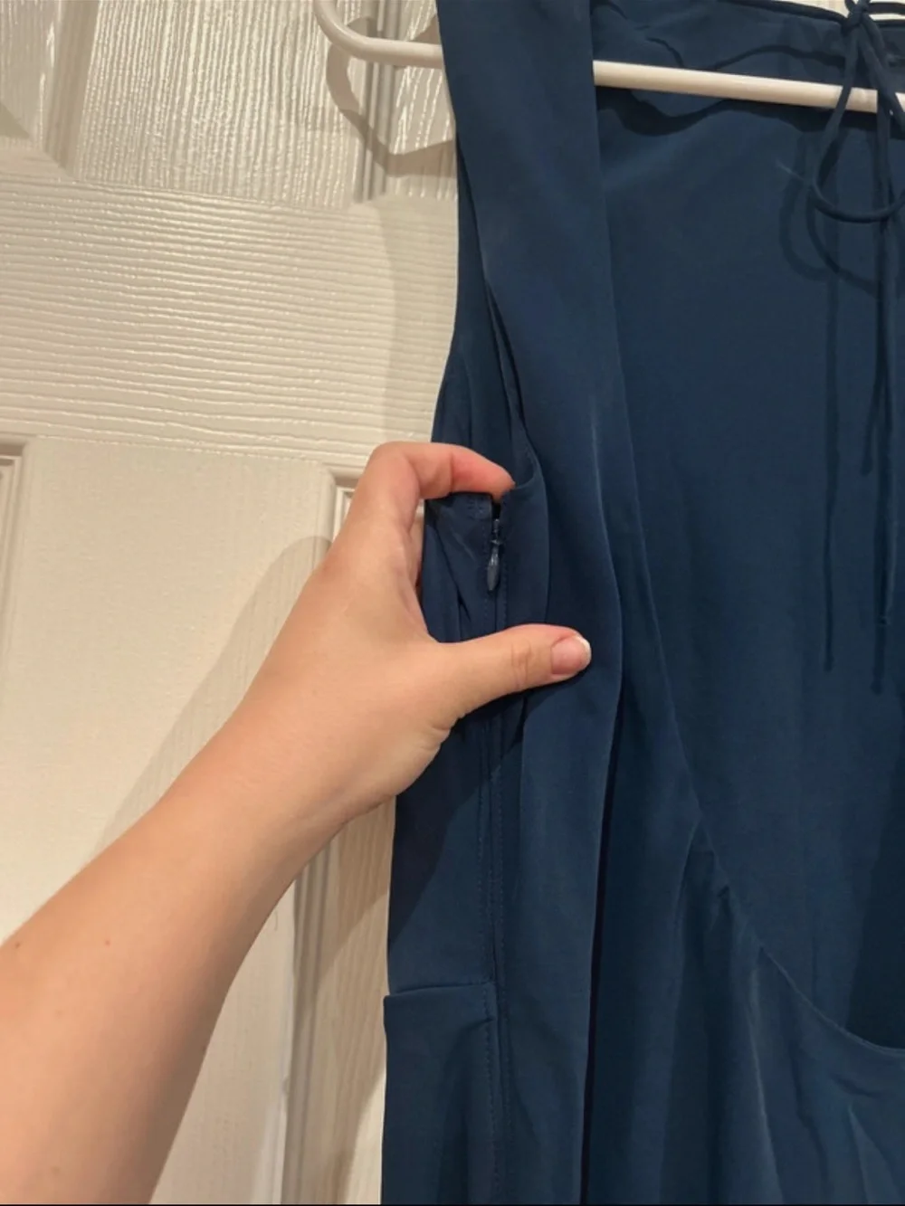NWOT Abercrombie & Fitch Navy Long Dress